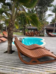 Bazén v ubytování Arraial Praia Hotel Pousada nebo v jeho okolí