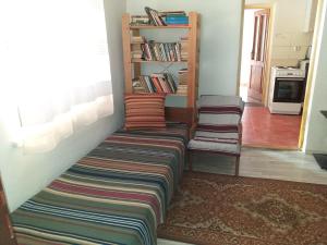 A seating area at Turistická ubytovňa Chalupa Runina 8