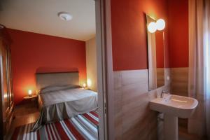 Voodi või voodid majutusasutuse CA'du LIN - Jacuzzi e Piscina toas