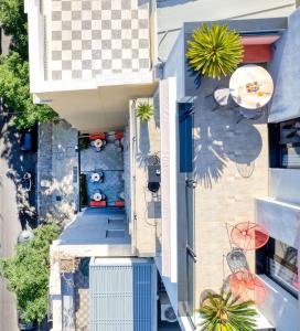 Balkón nebo terasa v ubytování Athens Ivy Suites