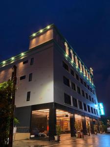 Bygningen som hotellet ligger i