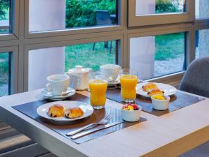 Morgenmad for gæster der bor på Noemys Viviers-du-lac