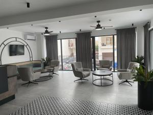 Et opholdsområde på Denis Boutique