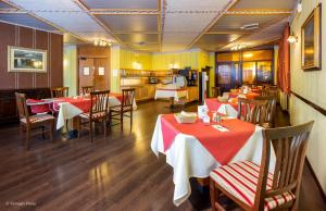 Restaurace v ubytování Hotel Alpen