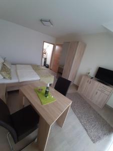 Posezení v ubytování Casa la vino