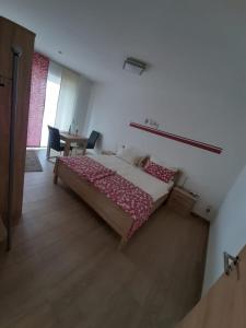 Postel nebo postele na pokoji v ubytování Casa la vino