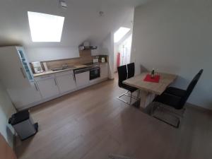 Kuchyň nebo kuchyňský kout v ubytování Casa la vino