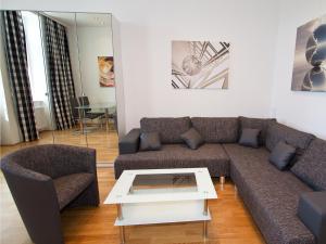 Χώρος καθιστικού στο Apartment Nähe Zentrum