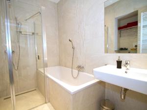 Ένα μπάνιο στο Apartment Nähe Zentrum