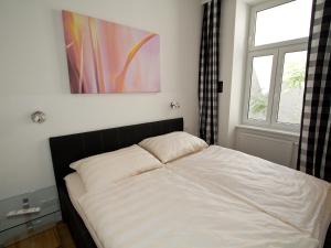 Ένα ή περισσότερα κρεβάτια σε δωμάτιο στο Apartment Nähe Zentrum
