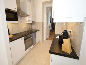 Η κουζίνα ή μικρή κουζίνα στο Apartment Nähe Zentrum