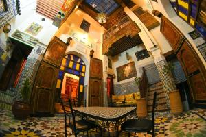 Posezení v ubytování Riad DAR FES
