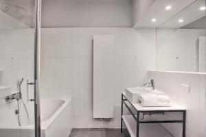 Kúpeľňa v ubytovaní Hotel Perła