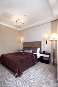 City Center Hotel Taksim İstanbul客房内的一张或多张床位