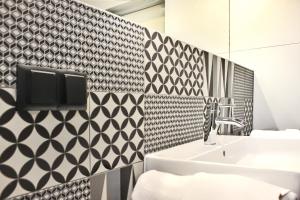 Kúpeľňa v ubytovaní Hotel Perła