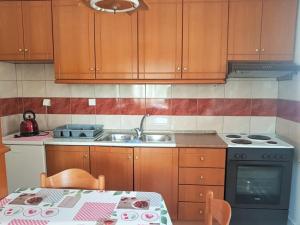 Kuchyň nebo kuchyňský kout v ubytování Sia Beach House