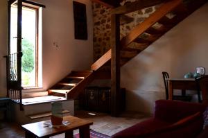 A seating area at Il Venaio