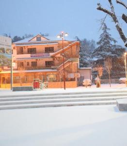 Hotel Osumi v zimě