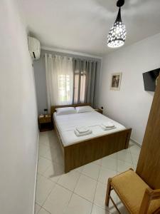 Postel nebo postele na pokoji v ubytování Hotel Osumi