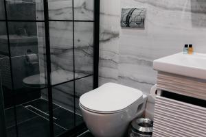 Koupelna v ubytování Ceneviz Suit Hotel