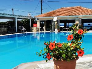 Bazén v ubytování Nafsika Hotel nebo v jeho okolí