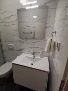 Kúpeľňa v ubytovaní Marina Rijeka Center apartments