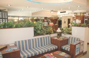 Istumisnurk majutusasutuses Hotel Crystal