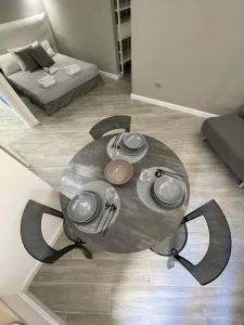 Postel nebo postele na pokoji v ubytování Dimore Macrì
