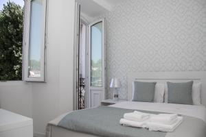 Uma cama ou camas num quarto em Varandas do Nabão