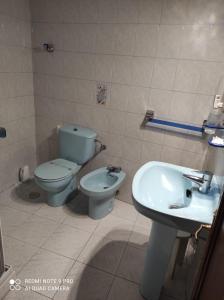 Phòng tắm tại Pensión Rosa