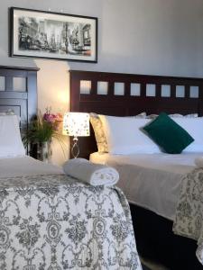 Voodi või voodid majutusasutuse Hotel Vista del Mar toas