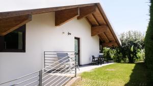 Zahrada ubytování Agritur Deromedi