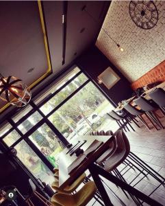 Posezení v ubytování JOX Apartment