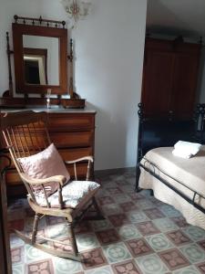 A seating area at B&B L'amaca della felicità