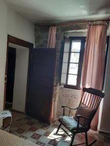 A seating area at B&B L'amaca della felicità