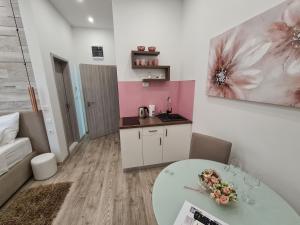 Kuchyň nebo kuchyňský kout v ubytování D&D Suites in Split Centre