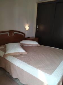 Postel nebo postele na pokoji v ubytování Palm Garden Villa