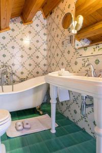 Kúpeľňa v ubytovaní Albergo Al Sole + 27 fotografií