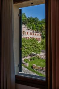 Vonkajšia záhrada v ubytovaní Albergo Al Sole