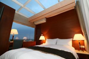 Ένα ή περισσότερα κρεβάτια σε δωμάτιο στο Aleex Villa