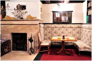 Ruang duduk di B&B Sant Bernard