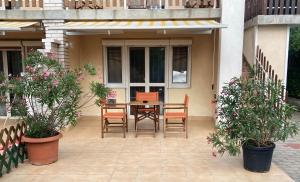 Balkón nebo terasa v ubytování SunSet Beach Apartman