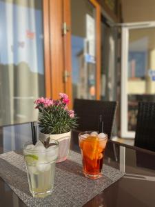 Nápoje v ubytování Hotel Komfort