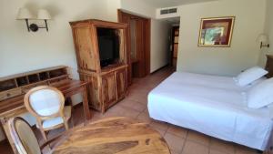 Posteľ alebo postele v izbe v ubytovaní La Figuerola Hotel & Restaurant