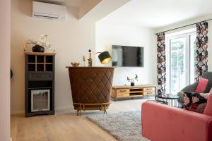 TV in/ali zabaviščno središče v nastanitvi Residenz Styrian Toskana Splendid