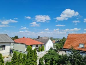 Budynek, w którym mieści się apartament