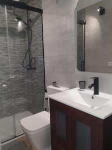 Kúpeľňa v ubytovaní Bungalow Sierra San Vicente