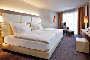 Posteľ alebo postele v izbe v ubytovaní Hotel Barbarahof 4 stars Superior - including Summer Card - Adults Only "soft" from 10 years