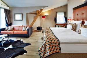 Posteľ alebo postele v izbe v ubytovaní Hotel Barbarahof 4 stars Superior - including Summer Card - Adults Only "soft" from 10 years