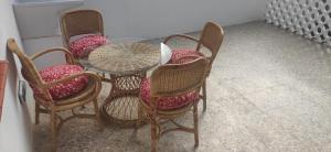 A seating area at Casa Rural Hospitalero